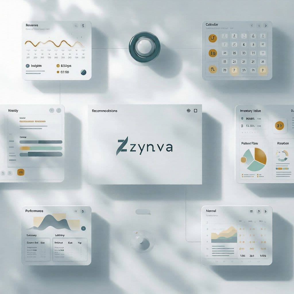 Zynva clinic management dashboard
